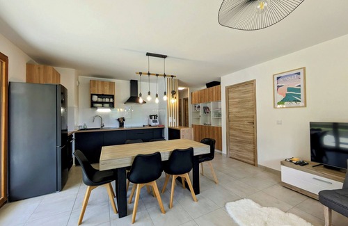 La Feclaz Condominio | Spacieux appartement au pied des pistes