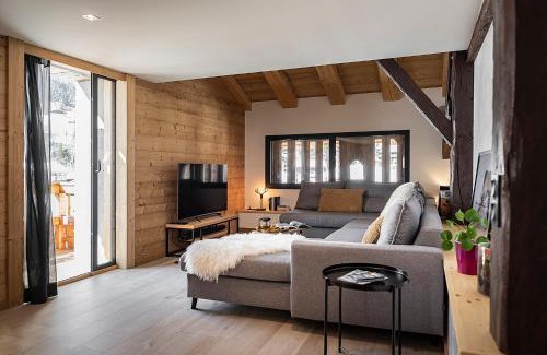 La Clusaz Apartamento | Spacieux duplex avec vue
