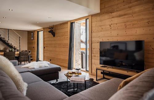 La Clusaz Apartamento | Spacieux duplex avec vue