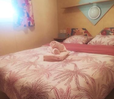 Saint-Sauveur-en-Rue Apartamento | Spacieux et Cosy Mobil-Home pour 6 à 25min de St Etienne et Annonay au sein d'un charmant Camping