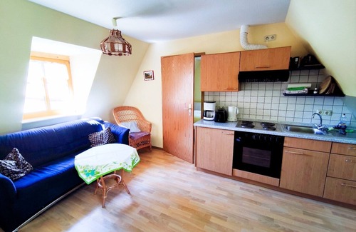 Rothenburg ob der Tauber Apartamento | Spacious vacation apartment (60 m²) for up to one person with two bathrooms and free WiFi