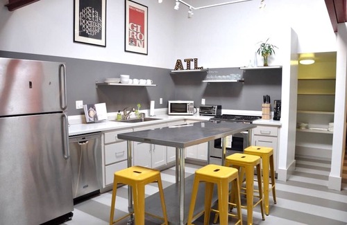 Inman Park Condominio | Amplio 1br / 2ba Inman Park Loft