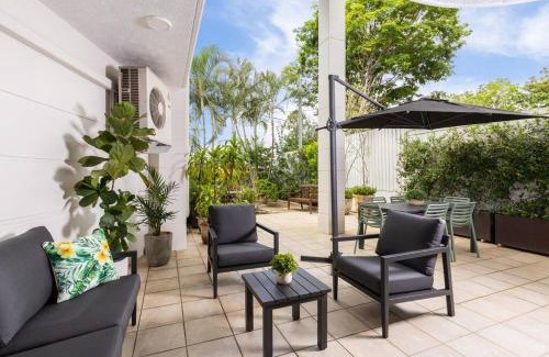 South Brisbane Apartamento | Spacious 2 Bed/2 Bath Garden Apartment Aircon