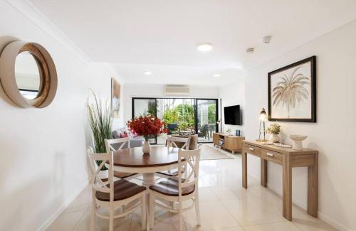 South Brisbane Apartamento | Spacious 2 Bed/2 Bath Garden Apartment Aircon