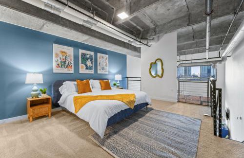 Atlantic Station Area Apartamento | Spacious 2 Bed 2 Ensuite Bath Loft in Atlantic Station