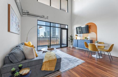 Atlantic Station Area Apartamento | Spacious 2 Bed 2 Ensuite Bath Loft in Atlantic Station