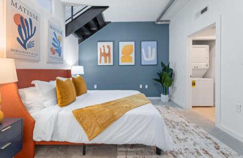 Atlantic Station Area Apartamento | Spacious 2 Bed 2 Ensuite Bath Loft in Atlantic Station