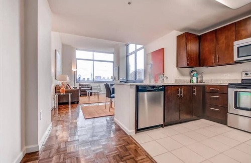 Hudson Exchange Apartamento | Spacious 2BR | Full Kitchen | Minutes to PATH | Jersey City by GLS