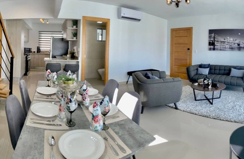 Santo Domingo Condominio | Spacious 3 Bdrm Condo, 2nd Floor Family Area, Full AC, King Bed, Wi-Fi