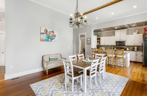 Covington Casa | Spacious 4-bedroom w/ full en suite baths - 1/2 mile from Covington Square!