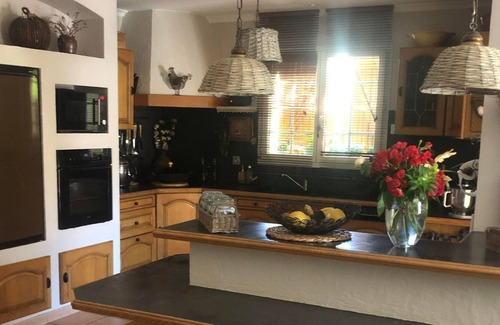 Corbere-les-Cabanes Casa | Spacious 4-sided house on enclosed grounds, with swimming pool, jacuzzi, summer kitchen.