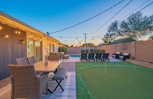 Scottsdale Estates Nine Casa | Spacious 4BD with Pool and Putting Green Near Old Town Scottsdale