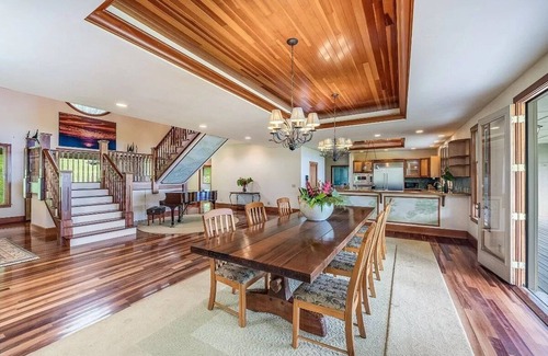 Holualoa Casa | Spacious 5-Bedroom Oceanview House in Holualoa