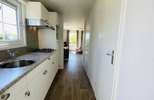Veere Casa | Spacious 6 persons holiday chalet on child-friendly mini camping in Veere