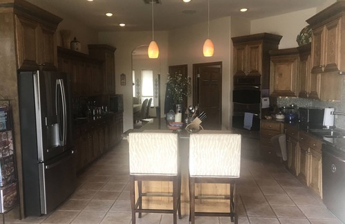 Mesilla Park Casa | Spacious and private NM Pueblo styled home with great views.