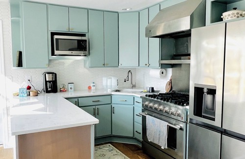 Cutchogue Casa | Spacious and Renovated Summer Home with w/ Pool & Hot tub