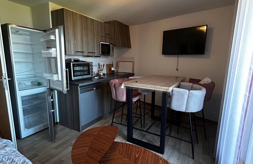 Thollon-les-Memises Apartamento | Apartamento espacioso cerca de pistas con parking privado