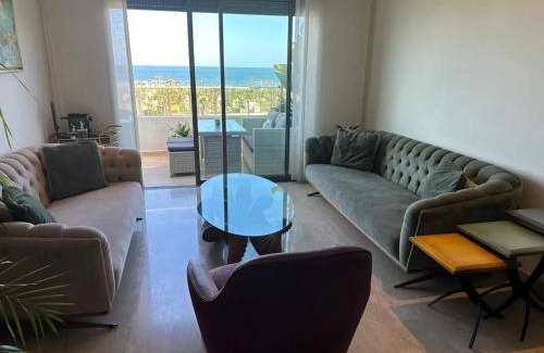 RACINE EXTENSION Apartamento | Spacious Apartment in Casablanca with Stunning Sea View