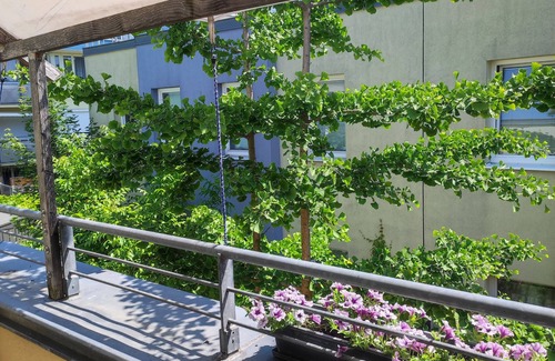 Vienna Apartamento | Apartamento con una gran terraza, parcialmente cubierta.