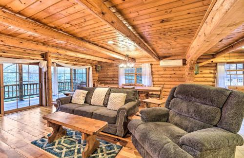 Middle Grove Casa | Spacious Cabin with Decks Near Saratoga Springs