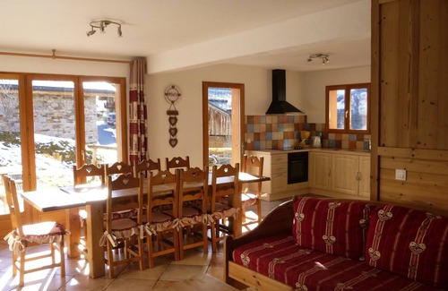 Saint-Martin-de-Belleville Chalet De Esquí | Amplio chalet a 100 metros de las laderas de San Martín / 3 valles ideales para familias o amigos