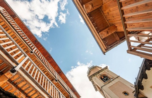 Les Brevieres Chalet De Esquí | Chalet amplio para 14 pers. en Tignes con balcón y sauna