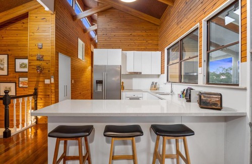 Coolum Beach Casa | Spacious Coastal Getaway with Poolside Views