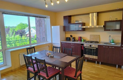 Kluoniskiai Apartamento | Spacious & Cozy Apartment with Forest View