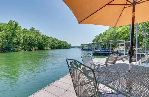 Osage Beach Casa | Spacious Decks and Dock Margaritaville Home!