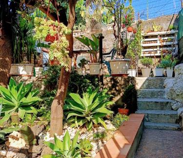 Cannizzaro Casa | Spacious Entire Apartment - Sicilian Design - by Sea with Garden & Parking