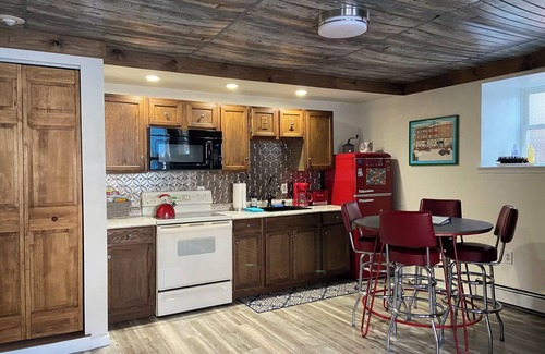 Ashfield Apartamento | Amplio y totalmente equipado de 1 dormitorio en histórico Carriage House + cubierta y barbacoa
