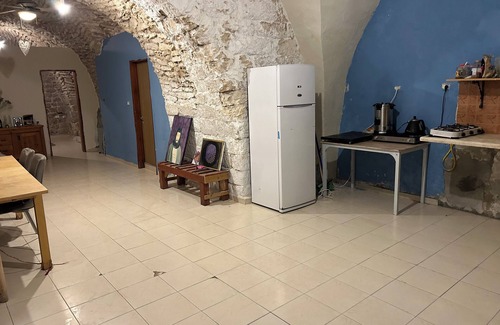 Safed Old City Casa | Spacious Family home with huge patio steps above HaAri and amazing view of Meron
