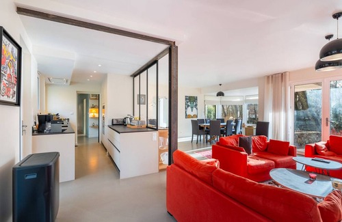 Le Touquet-Paris-Plage Villa | Amplia villa con piscina privada, Wi-Fi y se admiten mascotas