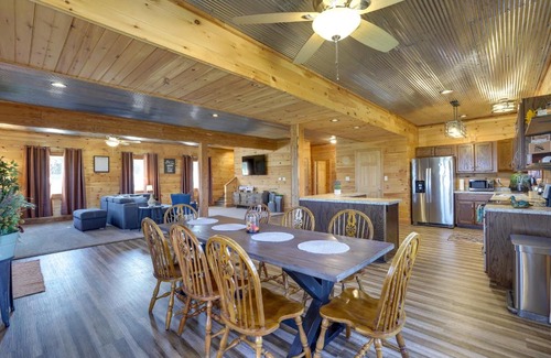 Grubville Casa | Spacious Franklin County Retreat on 80 Acres!