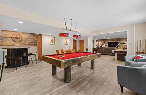 Pocono Pines Casa | Spacious Game Room Seclusion Hot Tub and more