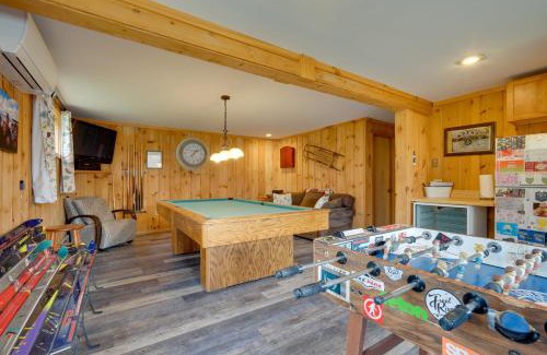 West Dover Casa | Spacious Home Adjacent to Mt Snow with Game Room!