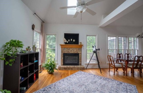 Wake Forest Casa | Spacious Home, Dedicated Workspace, Screened Patio, Spacious, Modern