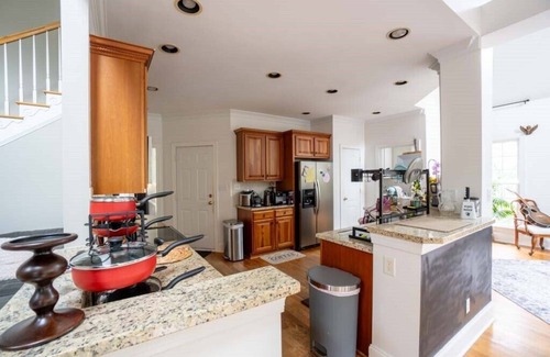 Wake Forest Casa | Spacious Home, Dedicated Workspace, Screened Patio, Spacious, Modern
