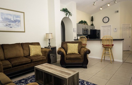 Eagle Pointe South Villa | Spacious Home w/ Private Covered Pool & Game Room - Short Drive to Disney World