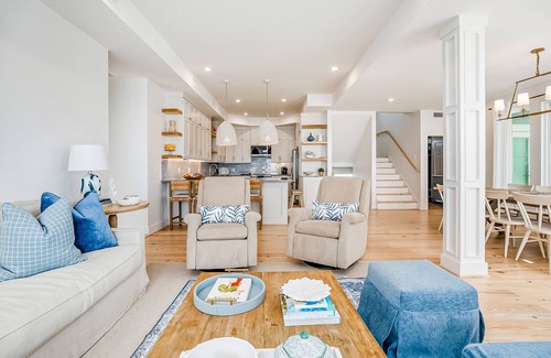 Pirates Beach Casa | Spacious home with ocean-view balconies and chef's kitchen