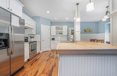 Fennville Casa | Spacious Home with Two Fireplaces, Game Room, & Private Pool - Walk to the Lake
