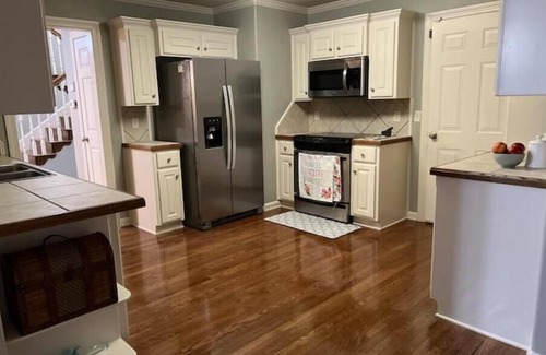 River Mountain Casa | Spacious Home with Peaceful Wooded Backyard