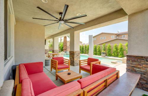 Indio Casa | Spacious Indio Home Pool, Grill, and Fire Pits