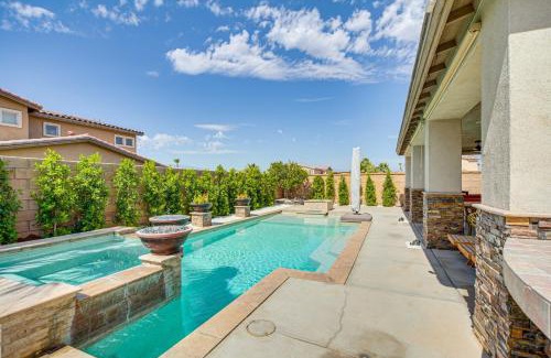 Indio Casa | Spacious Indio Home Pool, Grill, and Fire Pits