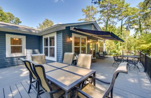Anderson Casa | Spacious Lake Hartwell Home with Private Boat Dock!