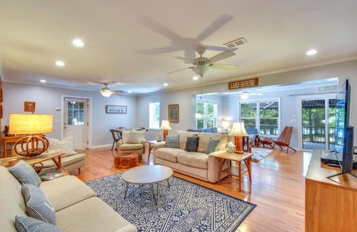Anderson Casa | Spacious Lake Hartwell Home with Private Boat Dock!