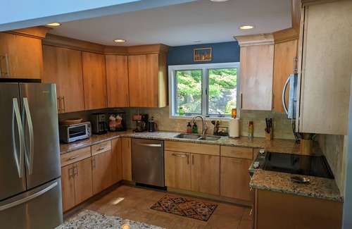Lake Ariel Casa | Spacious lakefront home w/ deck, firepit, and pergola in Hideout gated community