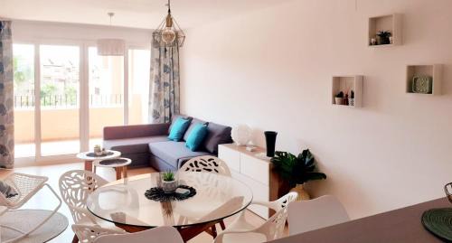 Torre-Pacheco Apartamento | Spacious luxe apartment on Mar Menor Golf Resort with Padel, Fitness, Wellness facilities