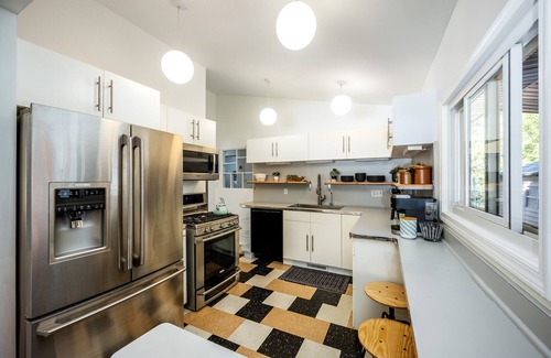 Miller Beach Casa | Spacious MCM beach house with private yard!