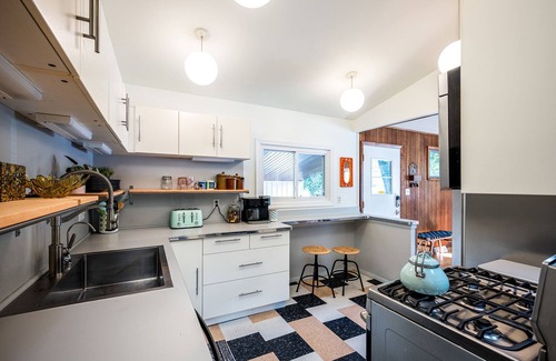 Miller Beach Casa | Spacious MCM beach house with private yard!